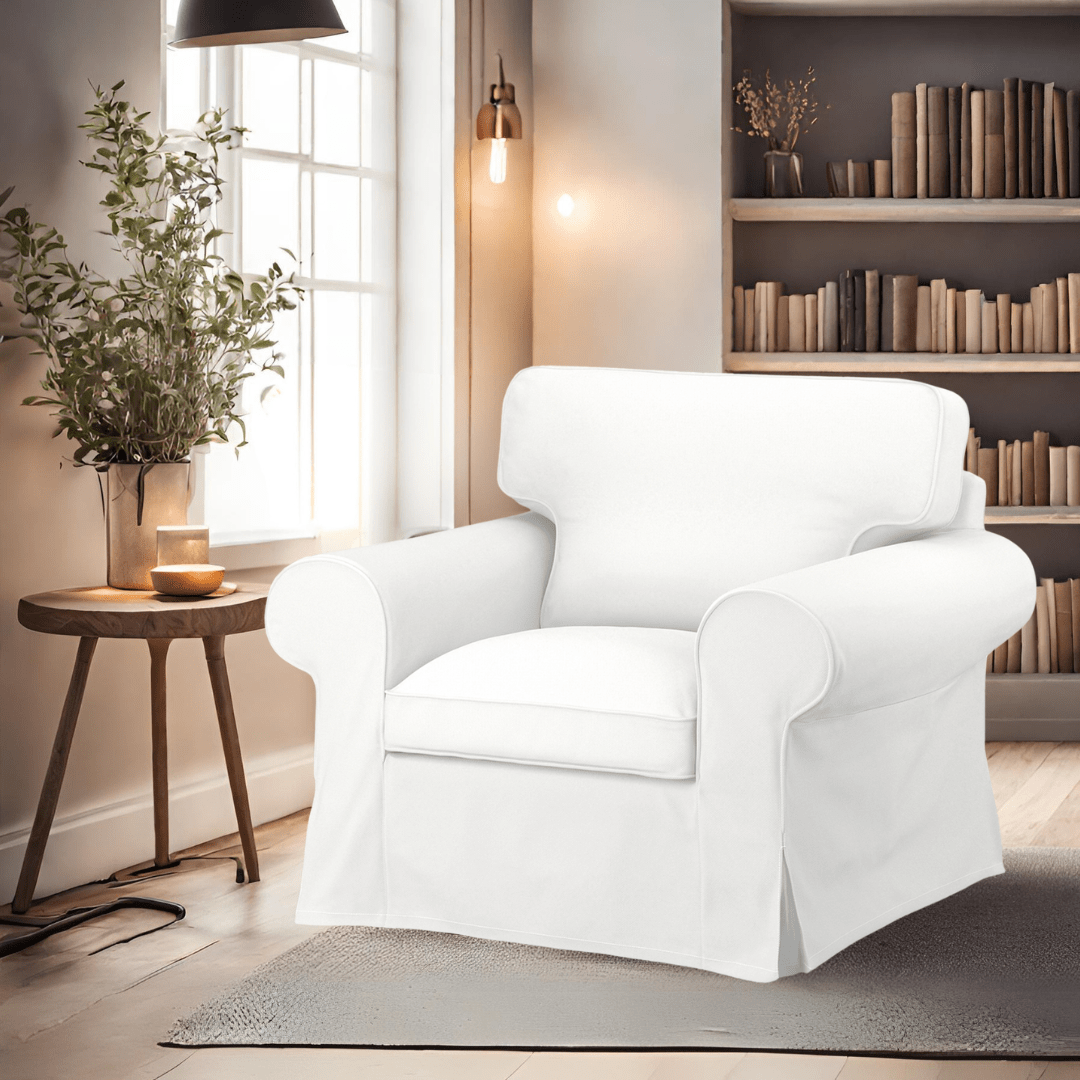 Rockin Cushions IKEA Ektorp Sofa Slipcover for IKEA Ektorp Sofa – Cotton, Velvet & Performance Fabrics - COMING SOON